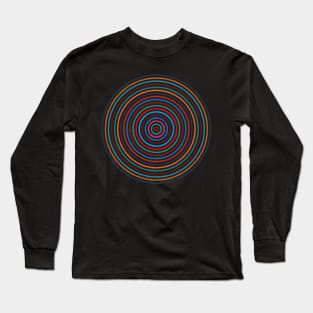 Concentric Colors Long Sleeve T-Shirt